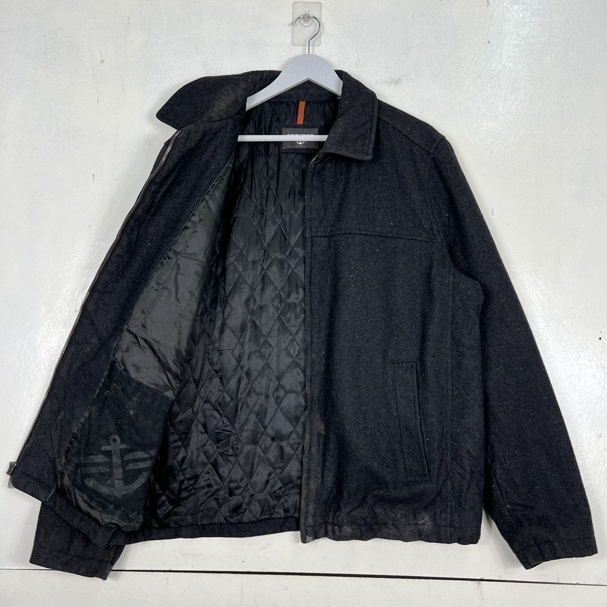 Dockers 🔥 VINTAGE DOCKERS WOOL JACKET Size US L / EU 52-54 / 3 - 9 Thumbnail