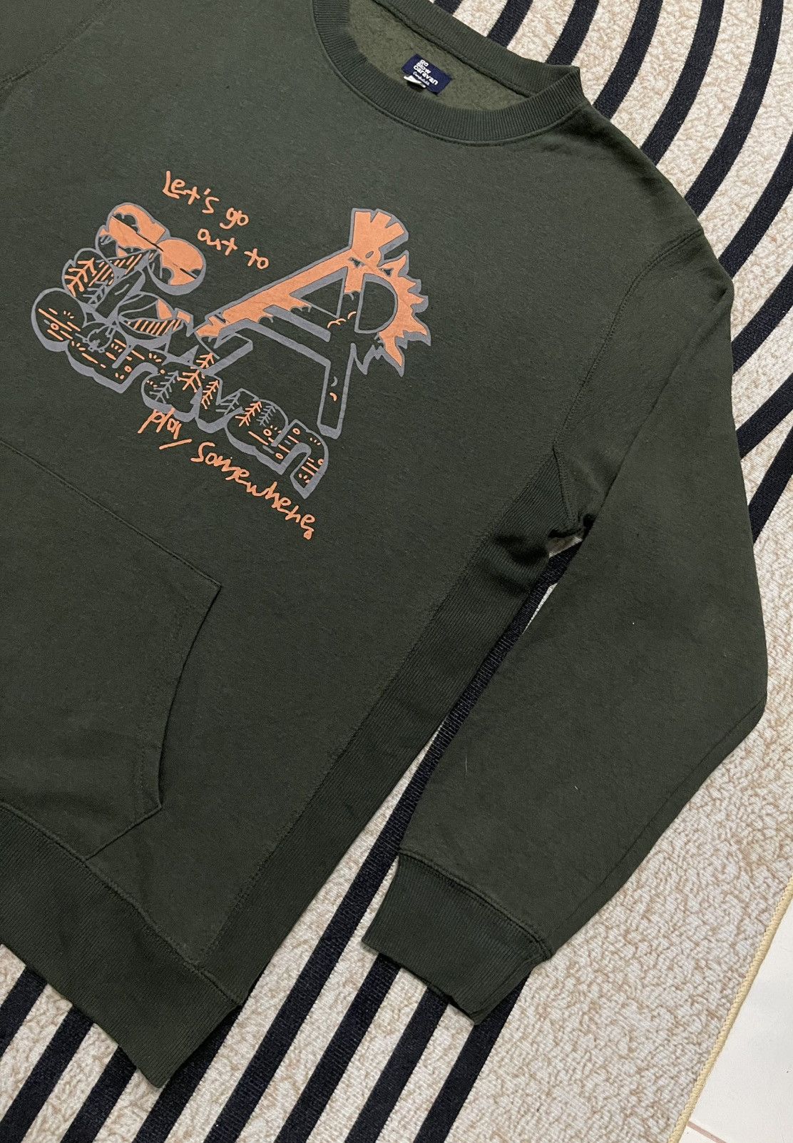 Vintage × go slow caravan 2000s GO SLOW CARAVAN “LETS GO OUT TO PLAY SOMEWHERE” Size US L / EU 52-54 / 3 - 3 Thumbnail