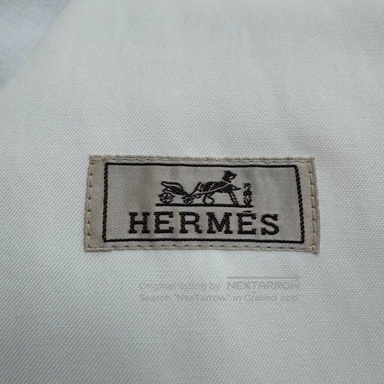 Hermes Hermes Patch Embroidered Warhorse Denim Shirt Size US M / EU 48-50 / 2 - 2 Thumbnail