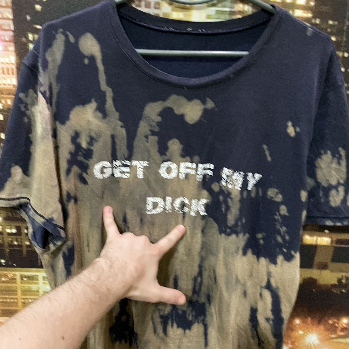 Vintage SHIRT OFF OPIUM HUMOR GET DICK PENIS FADE PORNO XL Size US XL / EU 56 / 4 - 4 Thumbnail