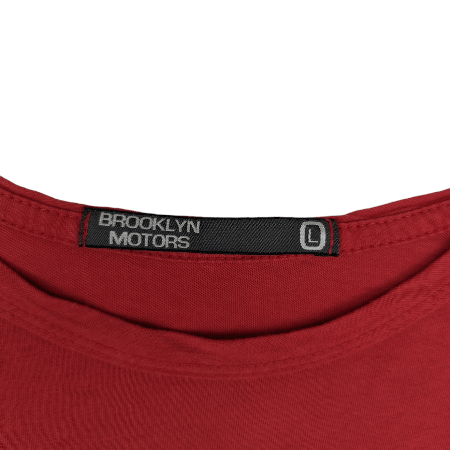 Vintage Vintage 90's BROOKLYN MOTORS Graphic T-Shirt Single Stitches Size US L / EU 52-54 / 3 - 8 Thumbnail