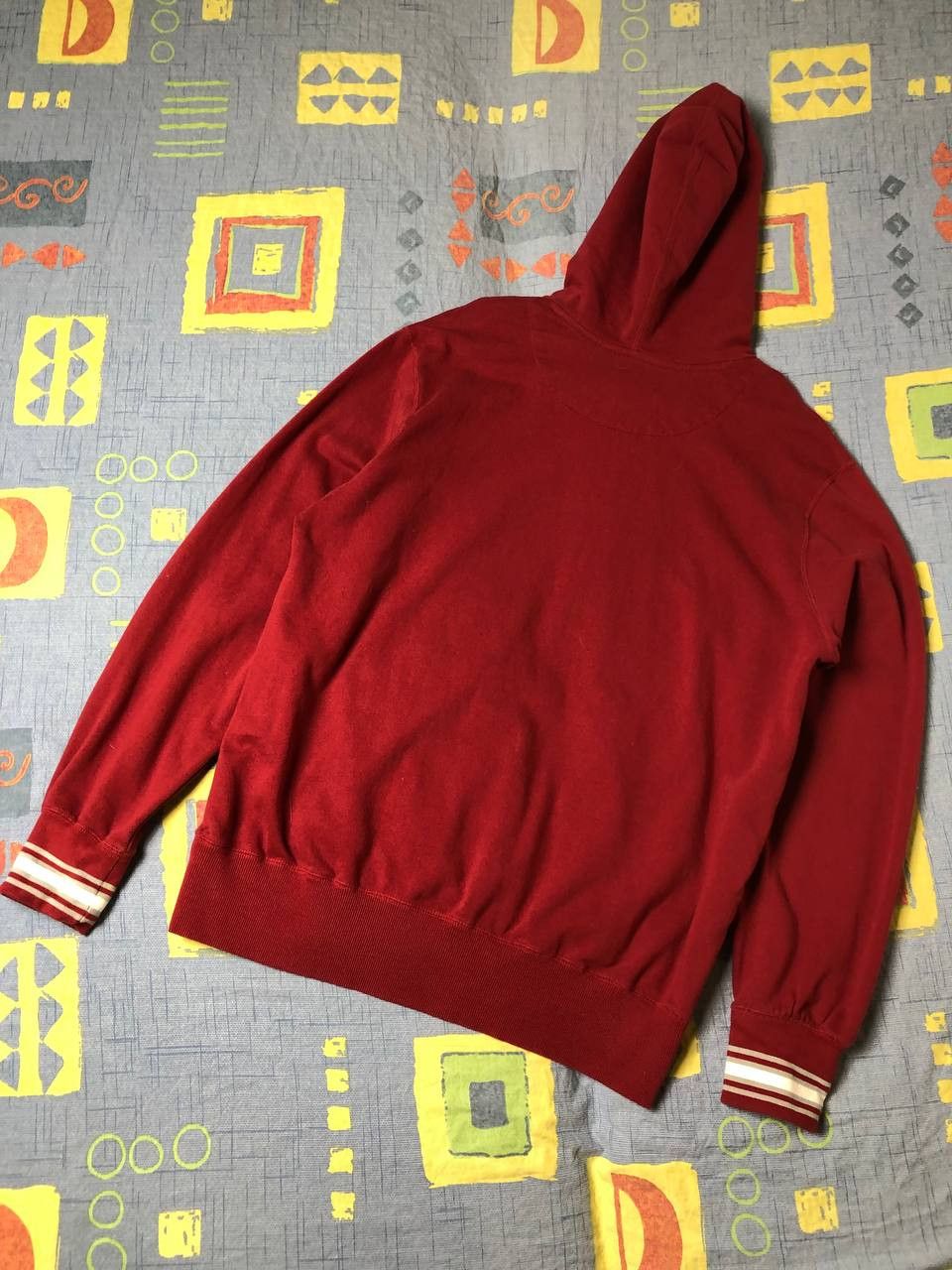Nike NIKE hoodie Y2K Distressed faded SWOOSH print logo Size US XL / EU 56 / 4 - 15 Thumbnail