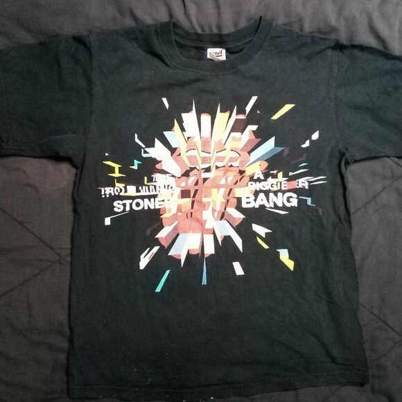 Anvil × Band Tees × Vintage Vintage Rolling Stones A Bigger Bang Tour 2006 T-Shirt Size US M / EU 48-50 / 2 - 2 Thumbnail