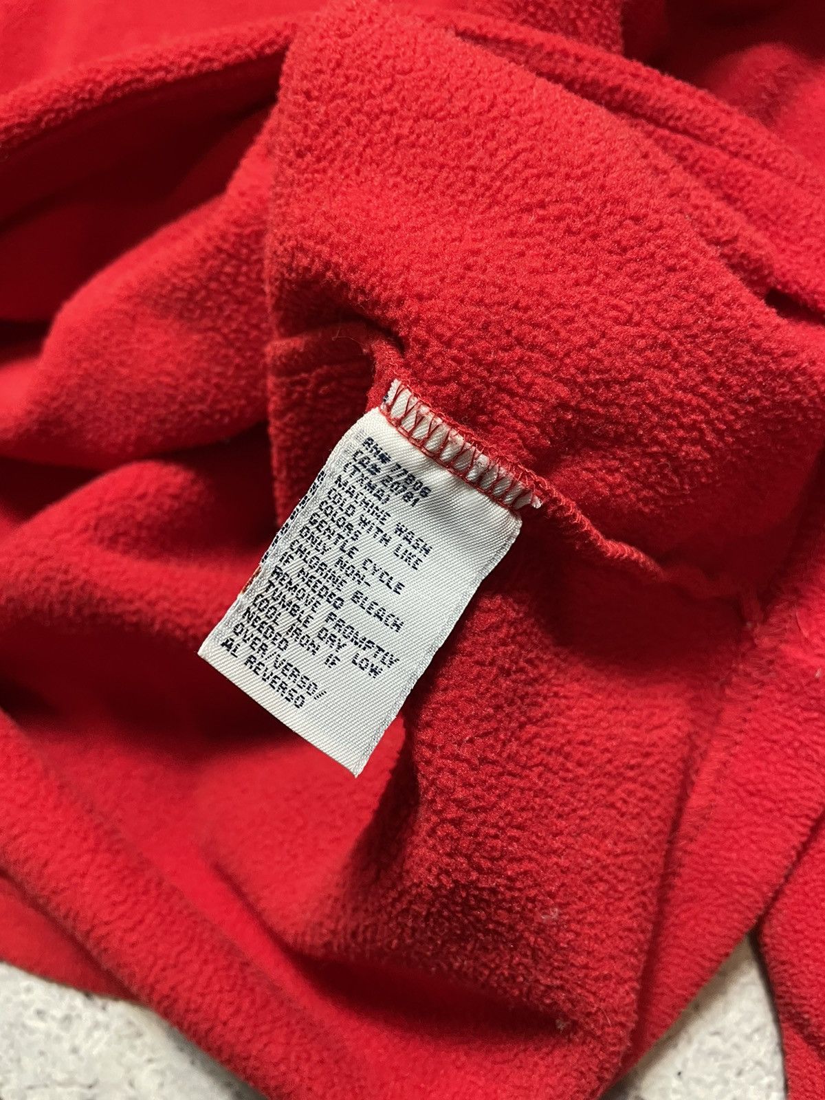 Tommy Hilfiger × Vintage Vintage 90s Fleece Jacket 1/4 Zip Tommy Hilfiger Athletics Size US L / EU 52-54 / 3 - 9 Thumbnail