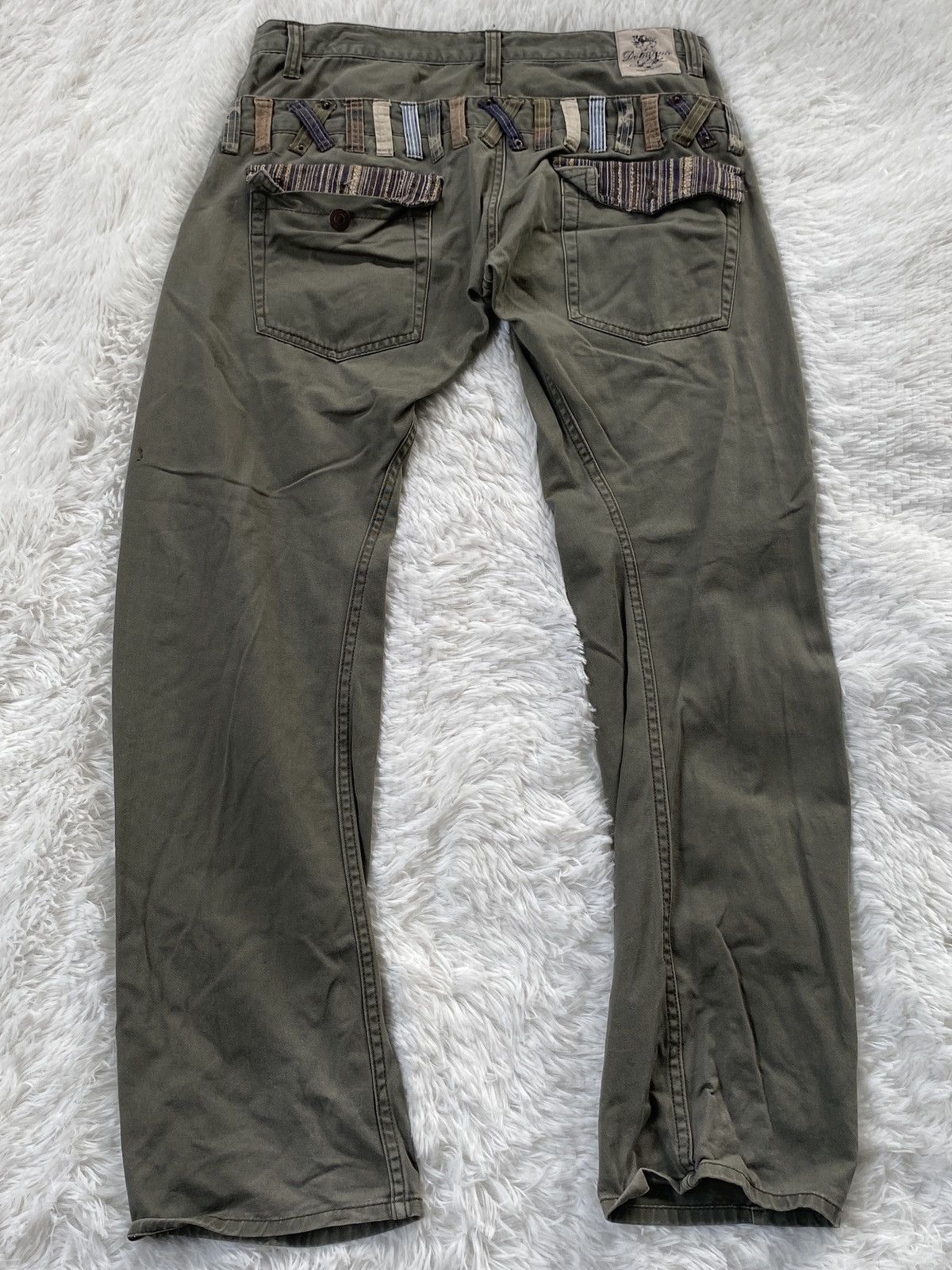Japanese Brand × Seditionaries 🔥RARE🔥Dominated Handcrafted Jeans Japan Denim Double Waist Size US 34 / EU 50 - 8 Thumbnail
