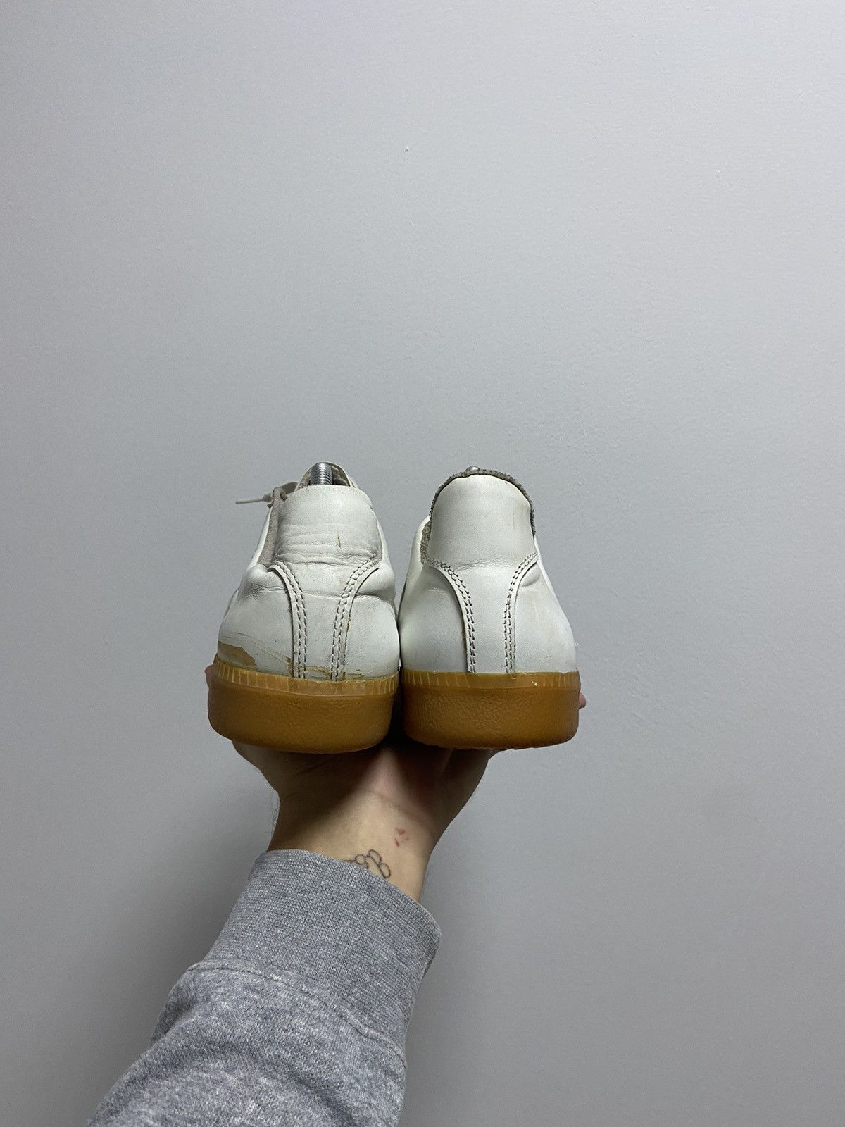 Vintage GAT BW 275 Sport Leather Trainers Vintage Shoes Sneakers Size US 10 / EU 43 - 2 Thumbnail