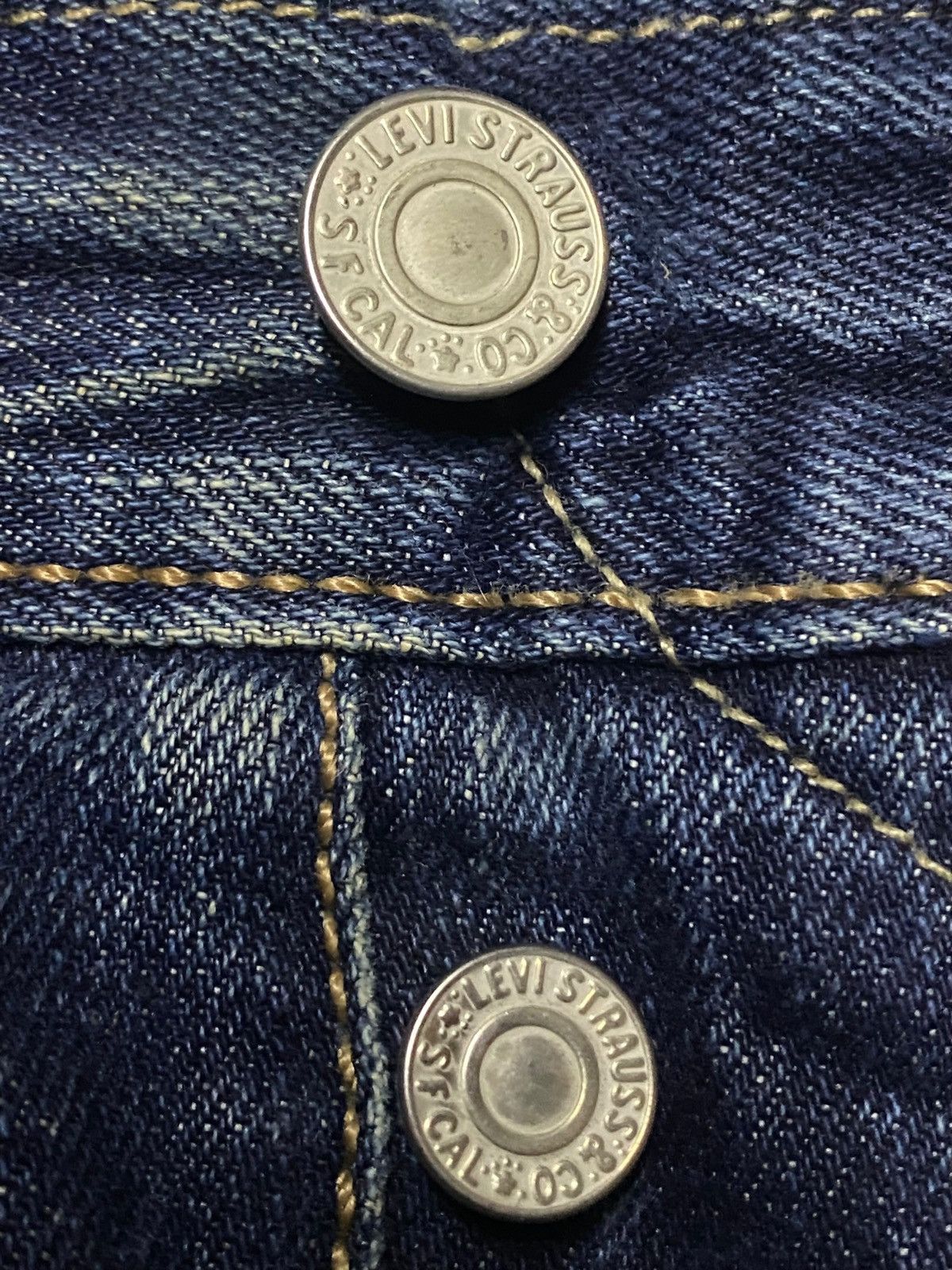 Levi's Vintage Levis 501 Mud Wash Distressed Full Button Loose Jean Size US 32 / EU 48 - 8 Thumbnail