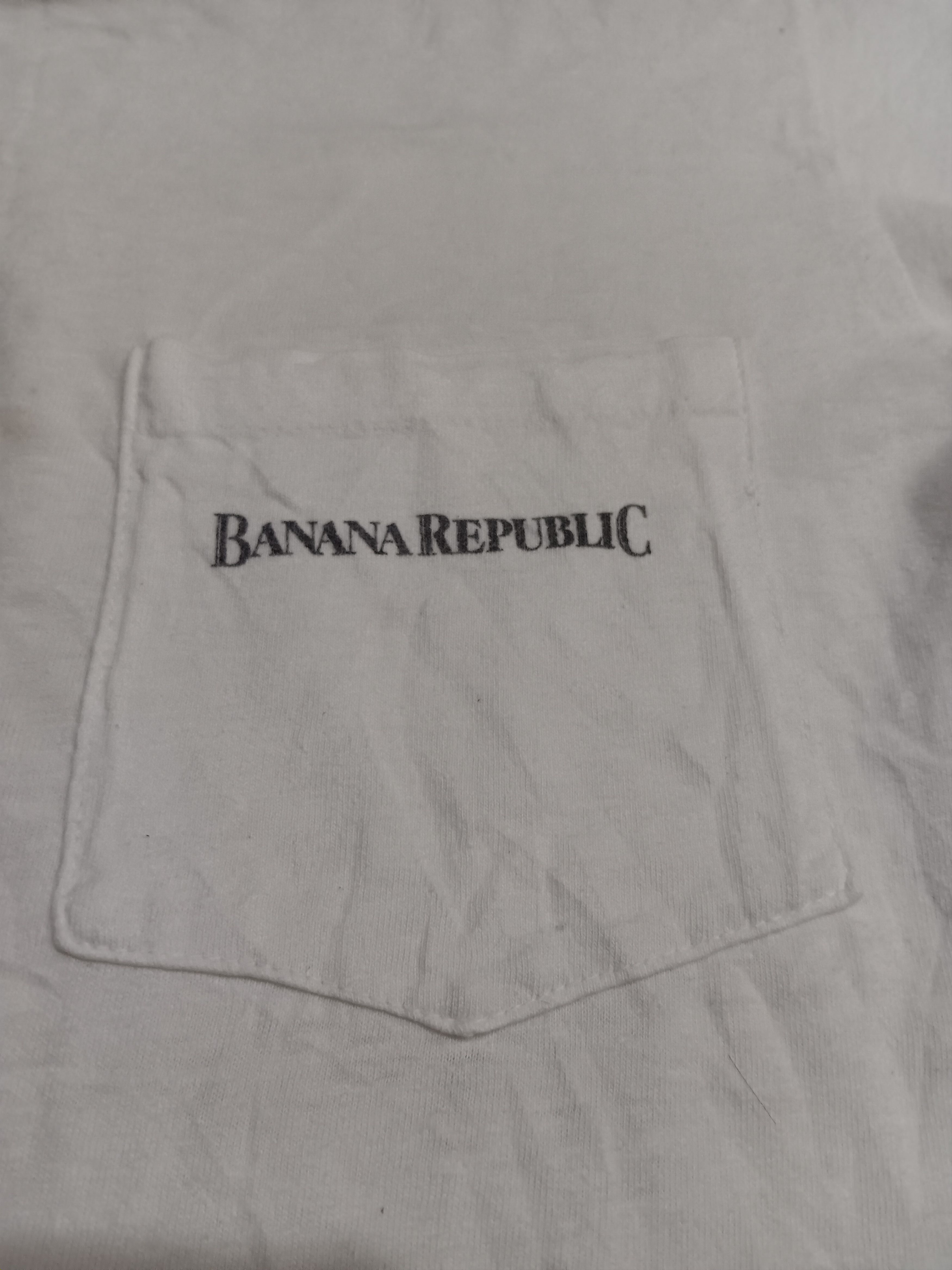 Banana Republic × Vintage Vintage Banana Republic Single Pocket T-shirts Size US M / EU 48-50 / 2 - 5 Thumbnail