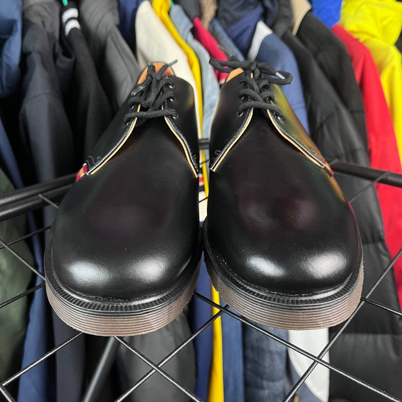 Dr. Martens RARE Dr Martens Royal Mail One In A Million Leather Shoes Size US 10 / EU 43 - 3 Thumbnail