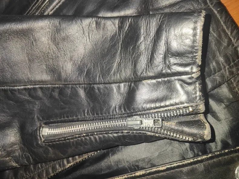 Schott Schott Cowhide collar locomotive leather jacket Size US M / EU 48-50 / 2 - 4 Thumbnail