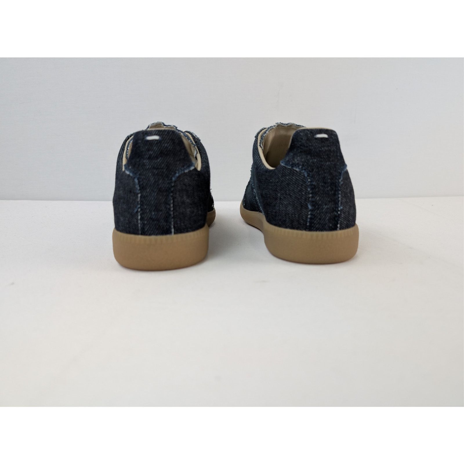 Maison Margiela o1rshd1 Exclusive Denim Shoe low top sneakers in Blue/Brown Size US 8 / EU 41 - 11 Thumbnail