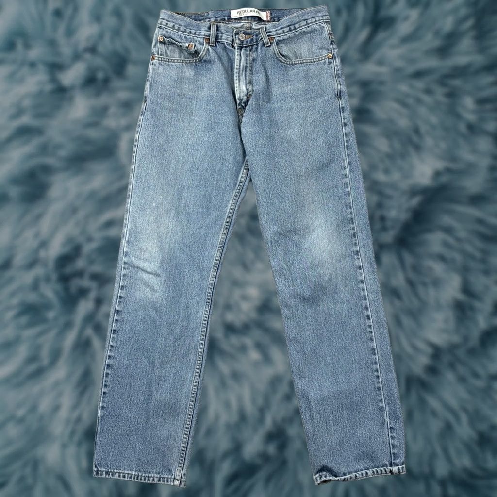Levi's VINTAGE Levi’s 505 Jeans Men’s 33x32 Regular Blue Denim Size US 33 - 1 Thumbnail