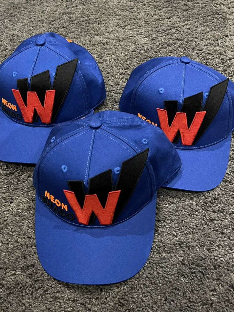 Walter Van Beirendonck Walter van Beirendonck Neon Shadow Smile Cap - dmc Size ONE SIZE - 1 Thumbnail