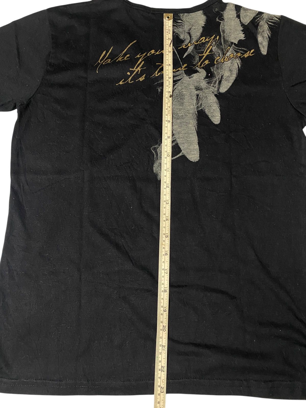 If Six Was Nine 2000's Clash Ahead Poem Peacock Feather Shirt Size US M / EU 48-50 / 2 - 6 Thumbnail