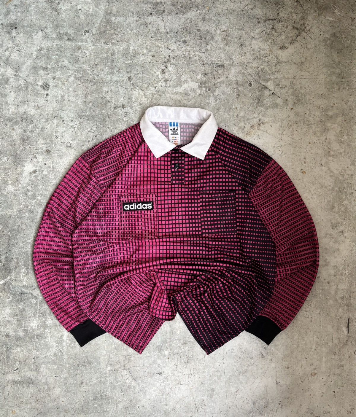 Adidas vintage x afidas x jersey x stretwear Size US L / EU 52-54 / 3 - 1 Thumbnail