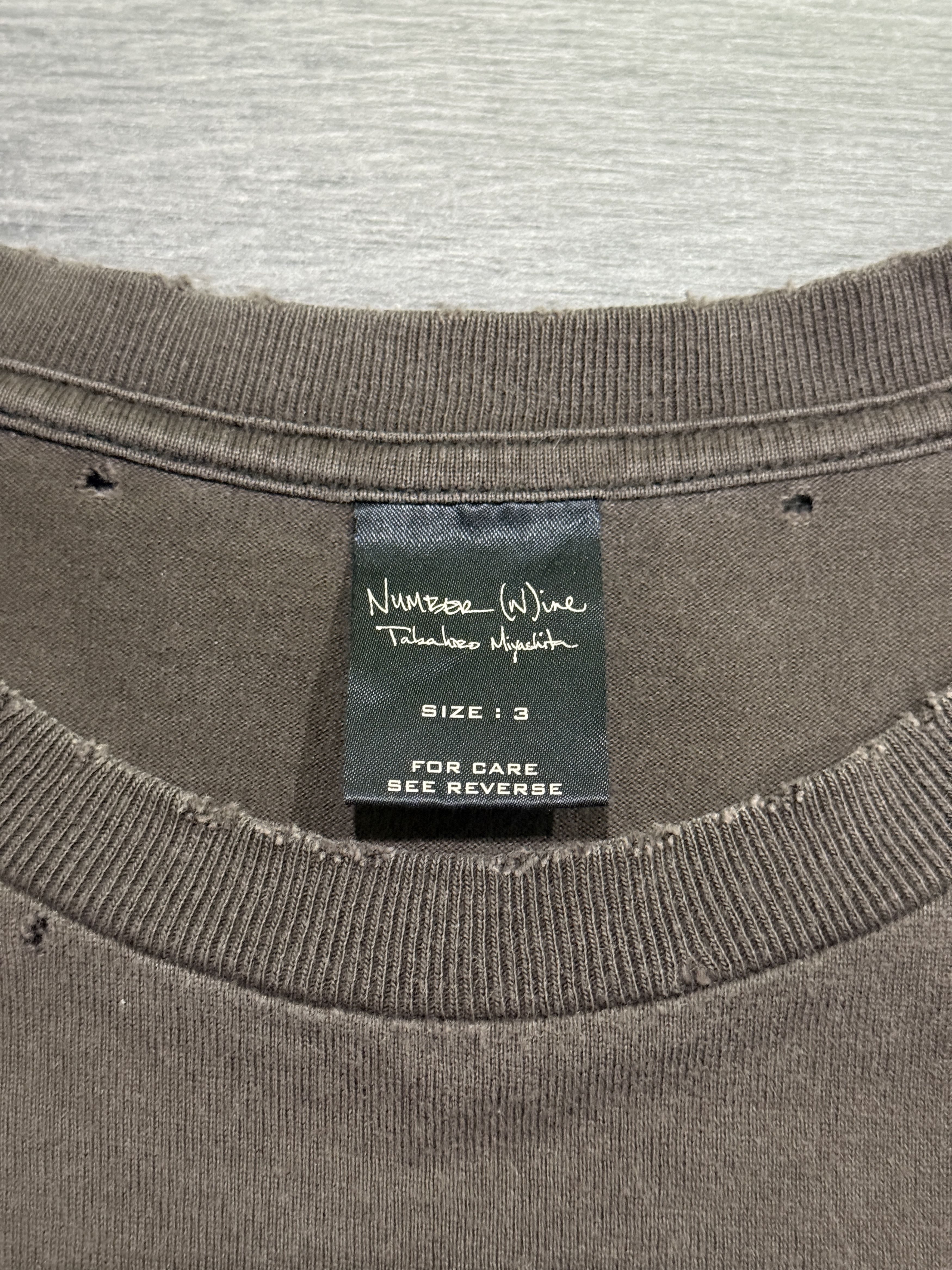 Number (N)ine Number (N)ine Skull Tears T-shirt Size US L / EU 52-54 / 3 - 4 Thumbnail