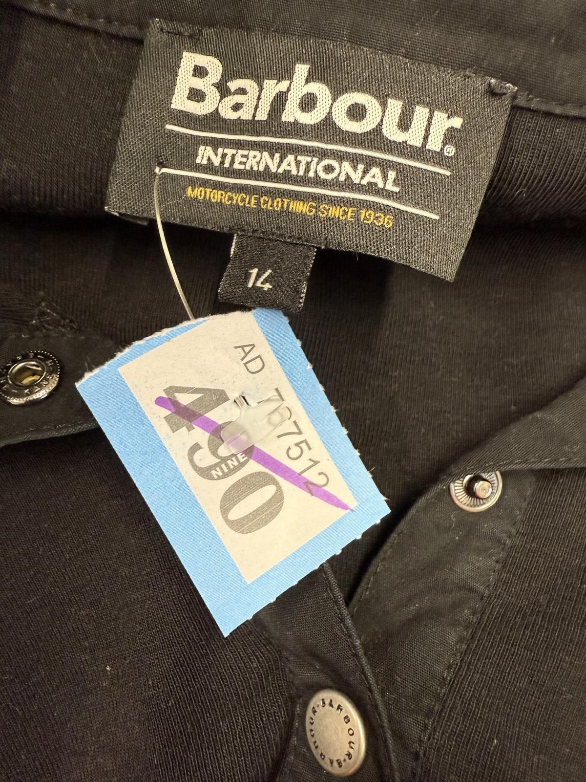 Barbour Barbour International Black Polo Shirt Size 14 Size US L / EU 52-54 / 3 - 2 Thumbnail