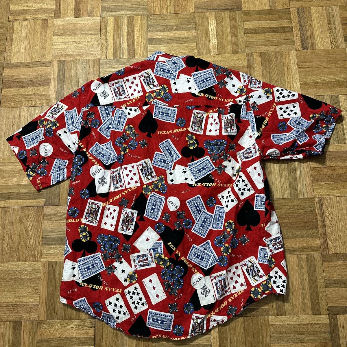 Vintage Vintage Texas Hold Em shirt Size US XL / EU 56 / 4 - 2 Thumbnail