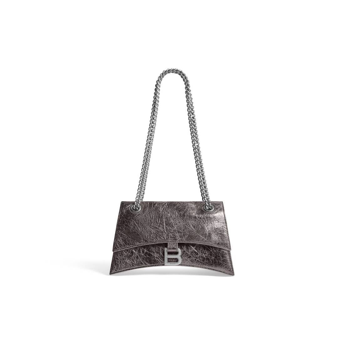 Balenciaga o1la1rc1a0725 Size: OS / Crush Small Chain Bag Metallized Size ONE SIZE - 1 Thumbnail