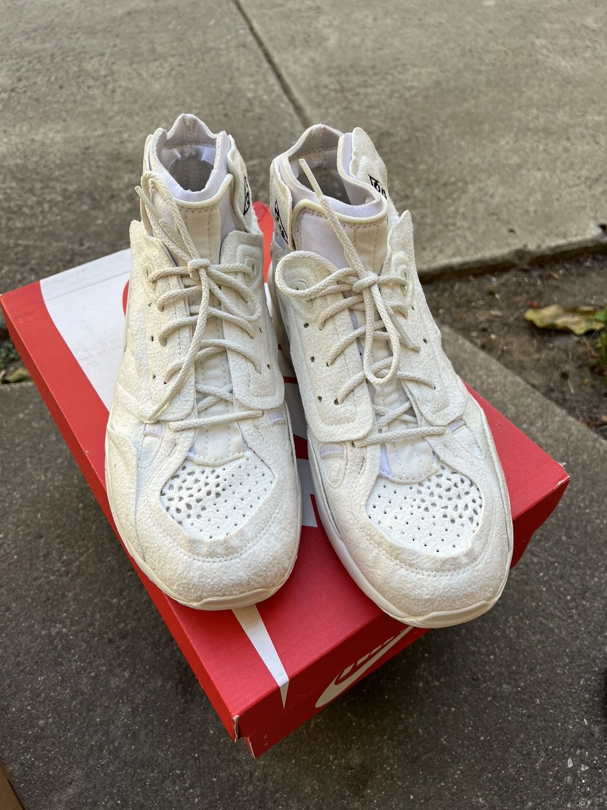 Nike Cdg Mowabb White Grailed