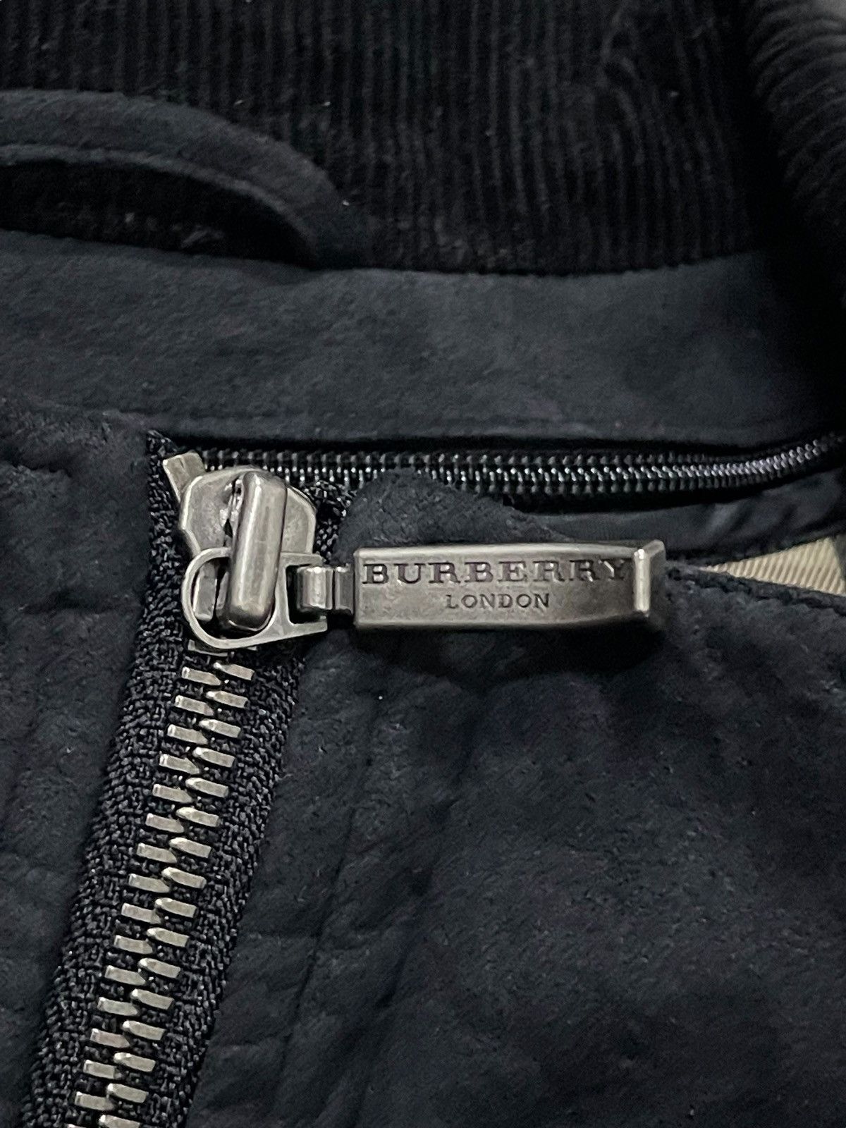 Burberry × Vintage Vintage Burberry Black Suede Jacket Size US L / EU 52-54 / 3 - 12 Thumbnail