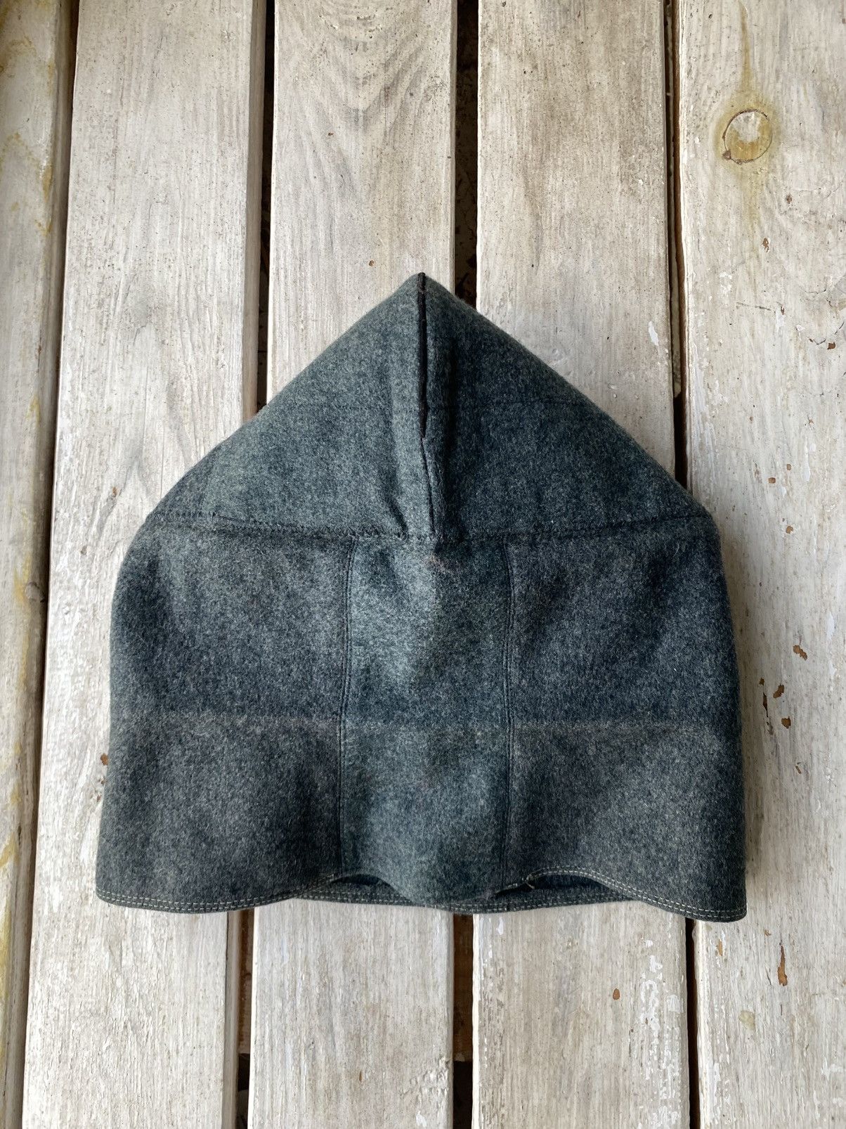Vintage Germany 🇩🇪 /🇨🇭military World War balaclava helmet hat Size ONE SIZE - 3 Thumbnail