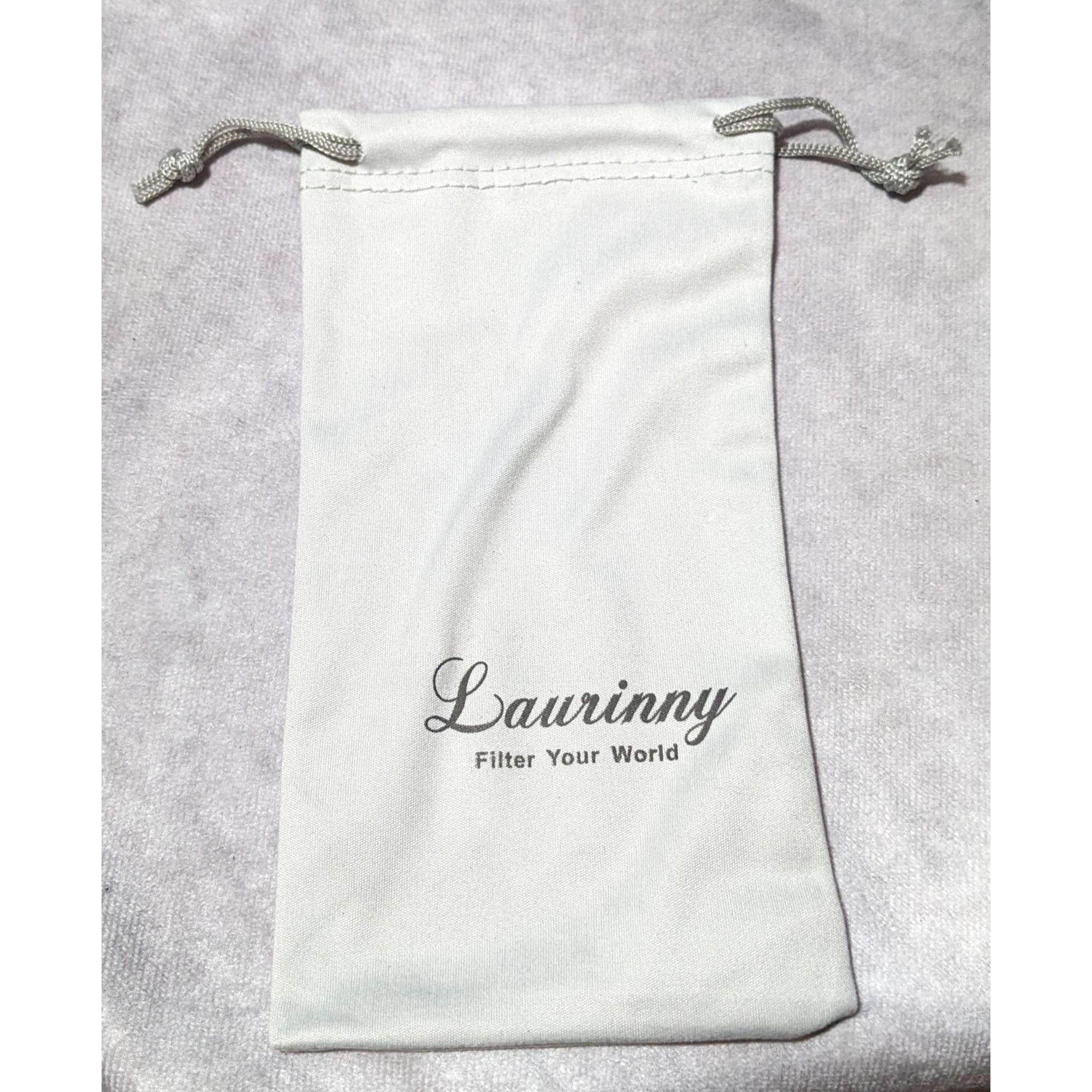 Other Laurinny Filter Your World Drawstring Glasses Pouch Size ONE SIZE - 1 Thumbnail