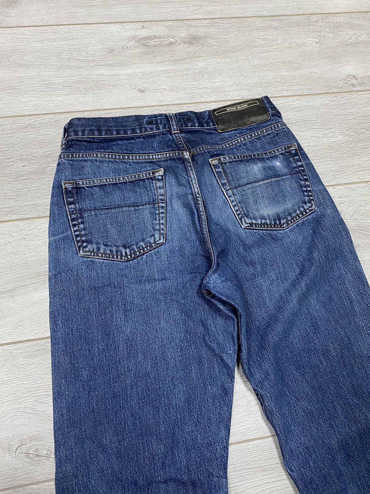 Stone Island Stone Island denims ripped distressed jeans Size US 32 / EU 48 - 9 Thumbnail