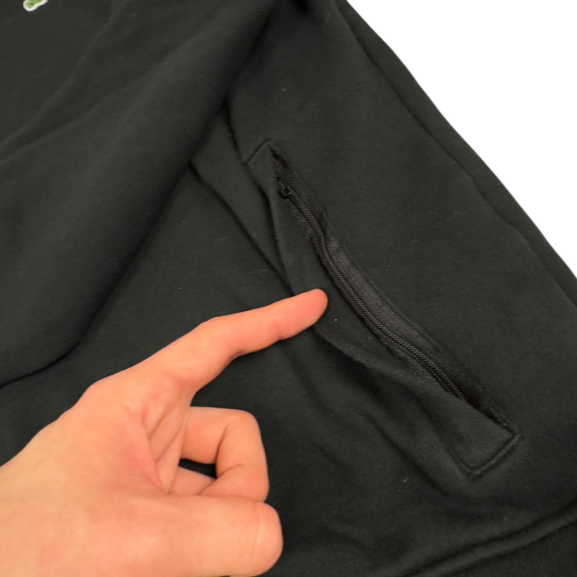Lacoste Lacoste Sport Men Black Cotton Long Sleeve Pullover Hoodie L Size US L / EU 52-54 / 3 - 4 Thumbnail