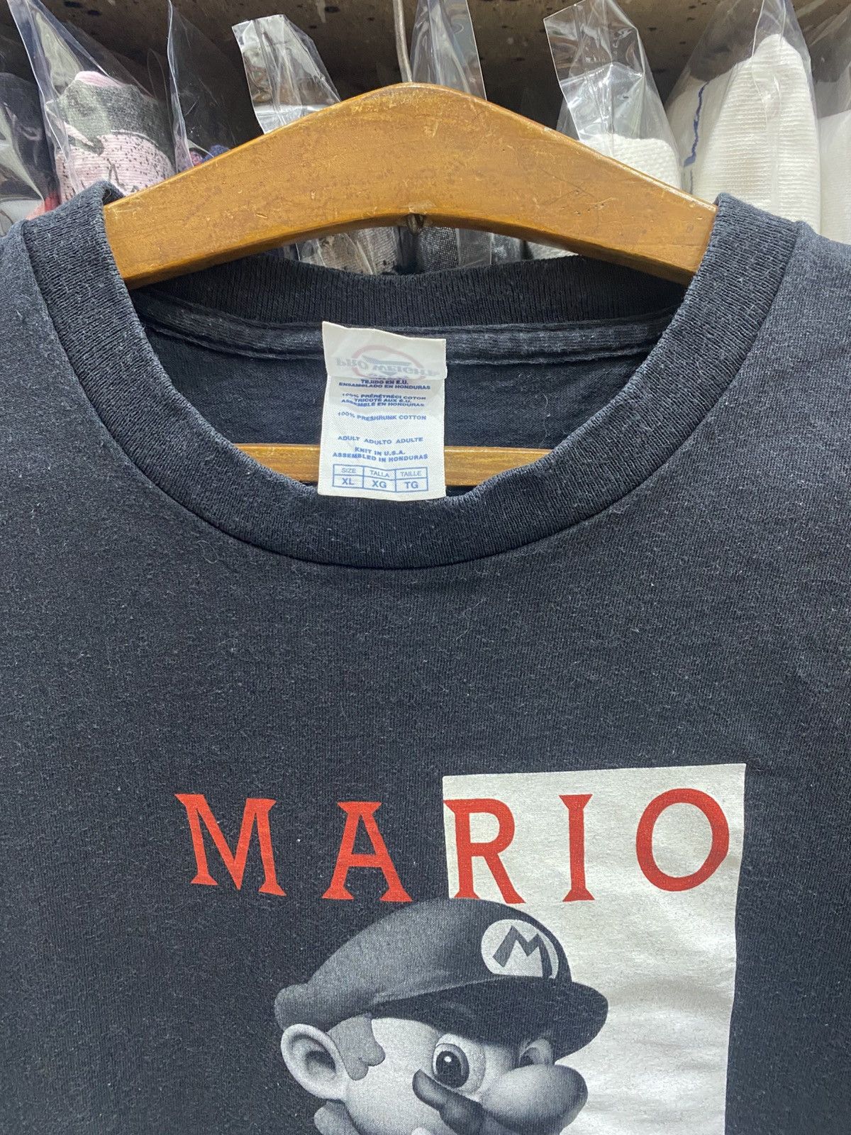 Cartoon Network SUPER MARIO VINTAGE TSHIRT Size US XL / EU 56 / 4 - 4 Thumbnail