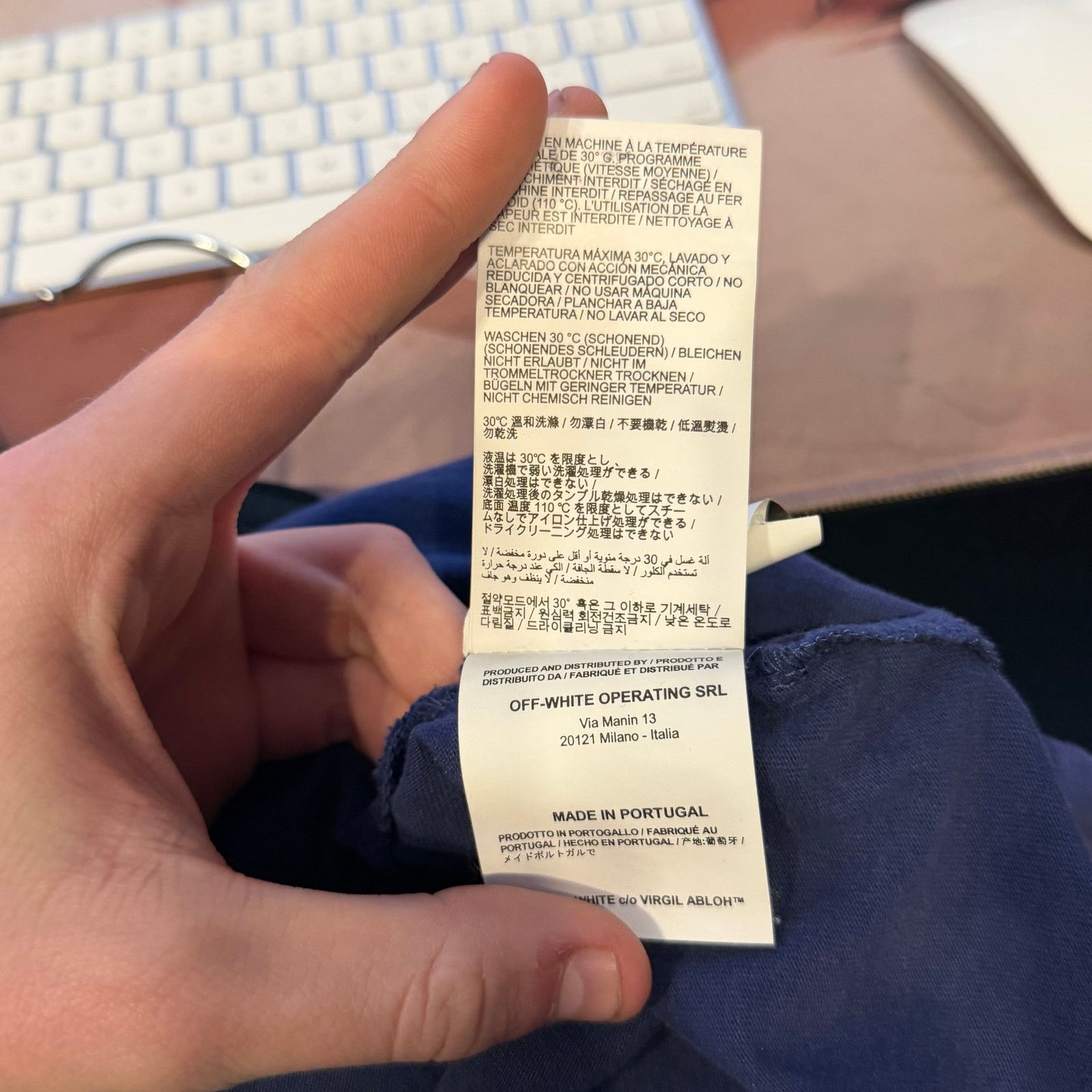Off-White Off-White Mariana De Silva T-Shirt Size US S / EU 44-46 / 1 - 6 Thumbnail