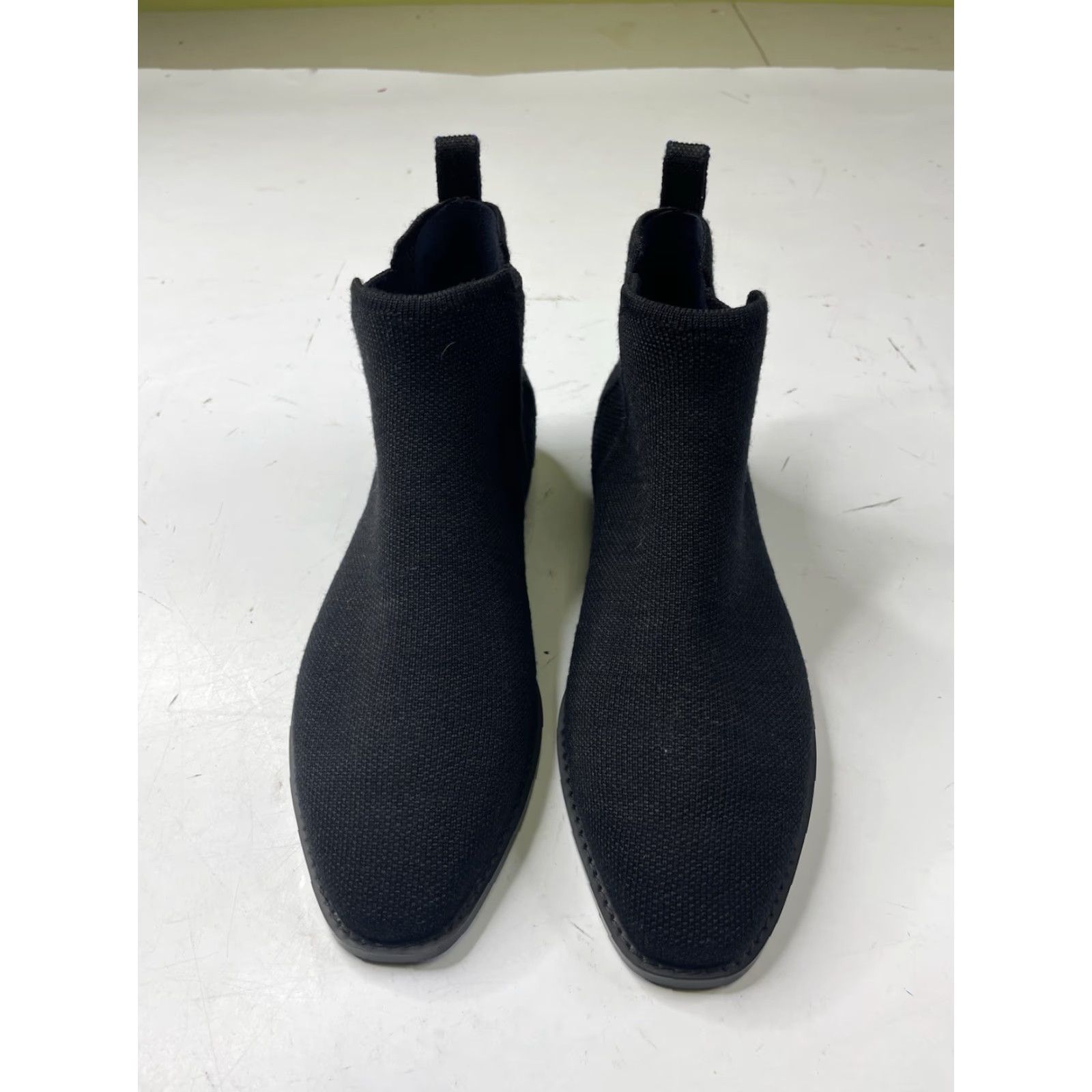 Rothy's Rothy’s Chelsea Boots Womens US 7.5 Black Knit Merino Wool Blend Ankle Boot City Going Out Outdoor Casual Business Size US 8 / IT 38 - 2 Thumbnail