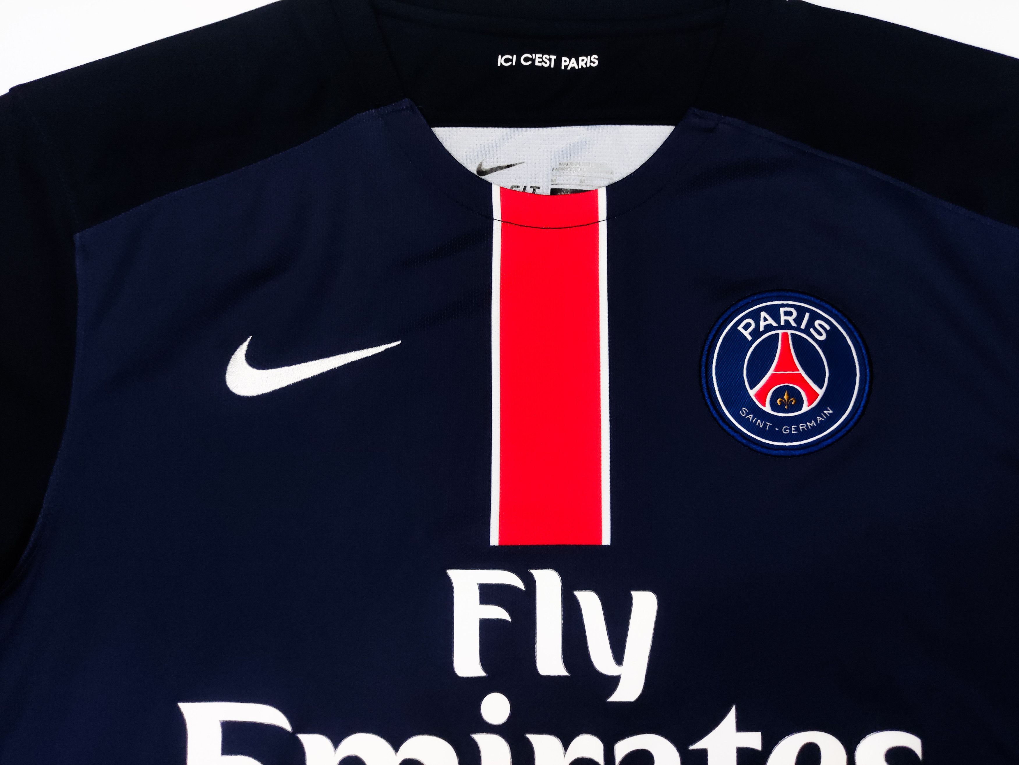 Nike Paris Saint-Germain 2015 2016 Nike Home Shirt PSG Size US M / EU 48-50 / 2 - 7 Thumbnail