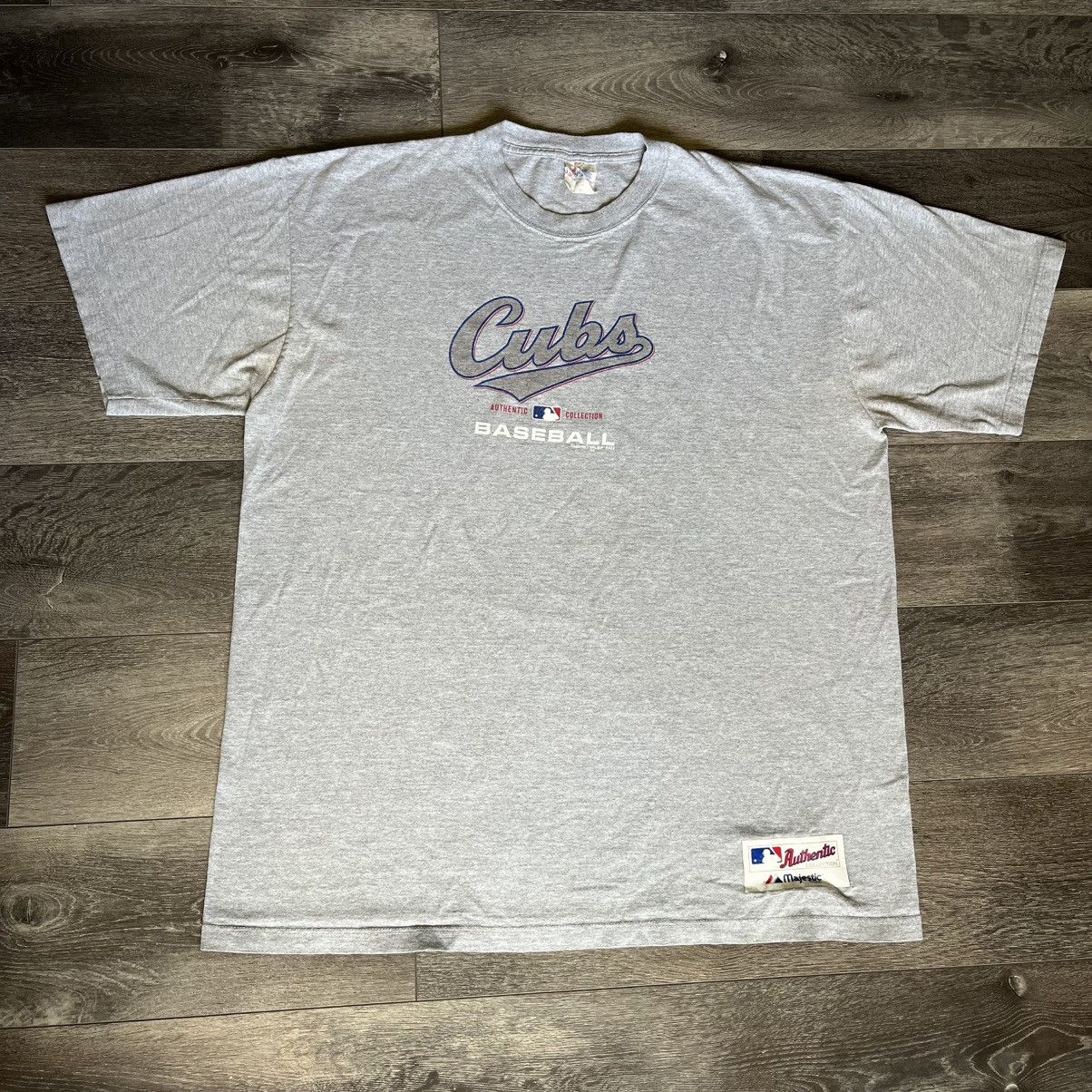 MLB × Majestic × Vintage Vintage 2003 Chicago Cubs Majestic Collection MLB Tee Shirt Size US XL / EU 56 / 4 - 2 Thumbnail
