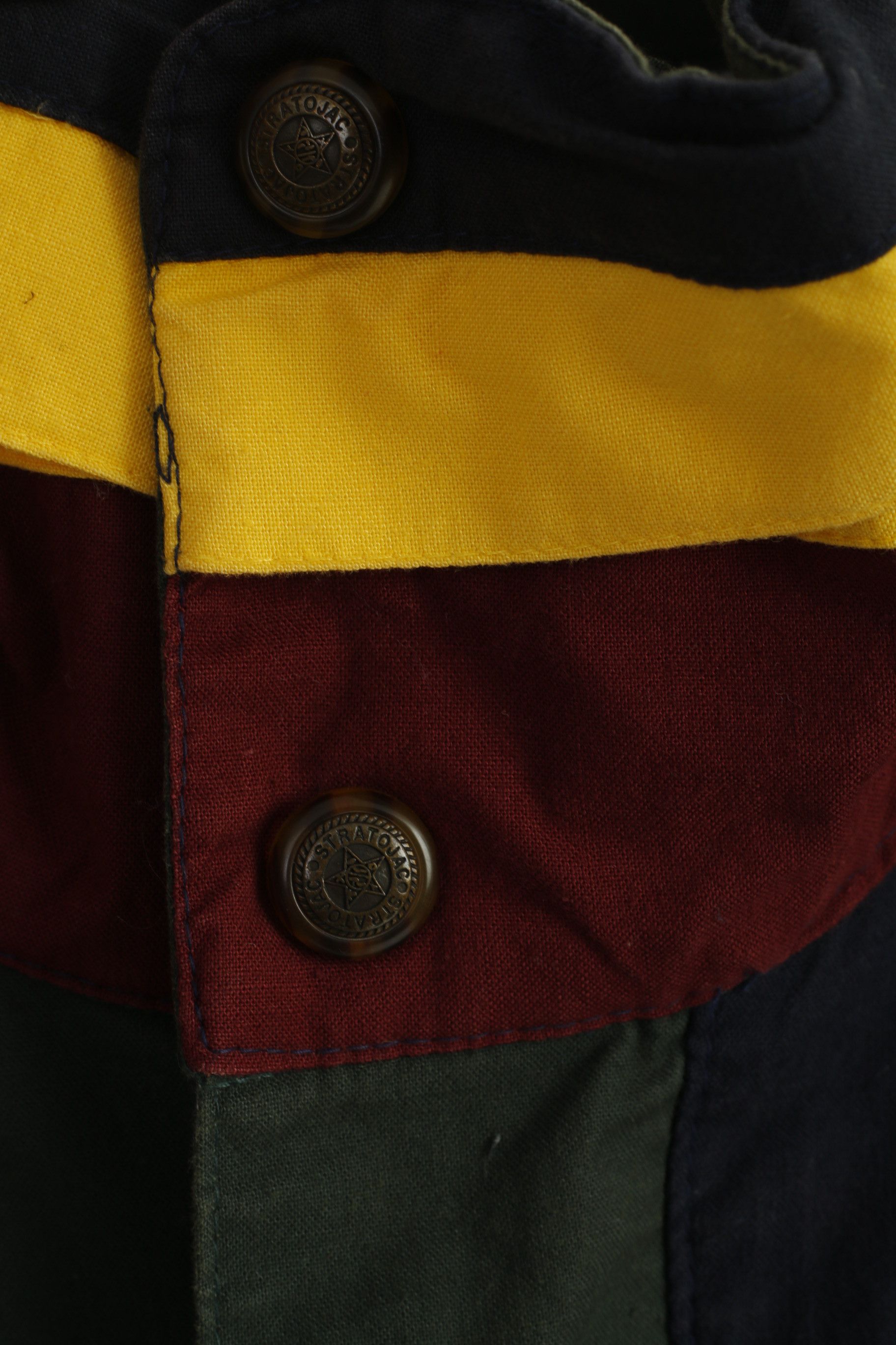 Vintage Stratojac Men XL Jacket Vintage 90s Navy Bomber 0997 Size US XL / EU 56 / 4 - 5 Thumbnail