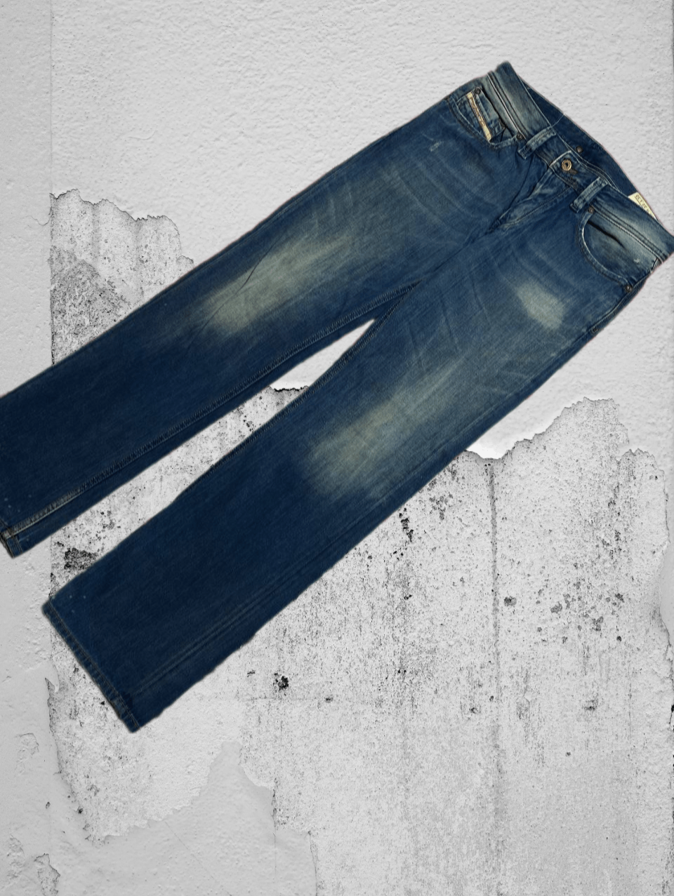 Diesel × Vintage Crazy Vintage Diesel Industries Baggy Denim Jeans Y2K Size US 32 / EU 48 - 1 Thumbnail