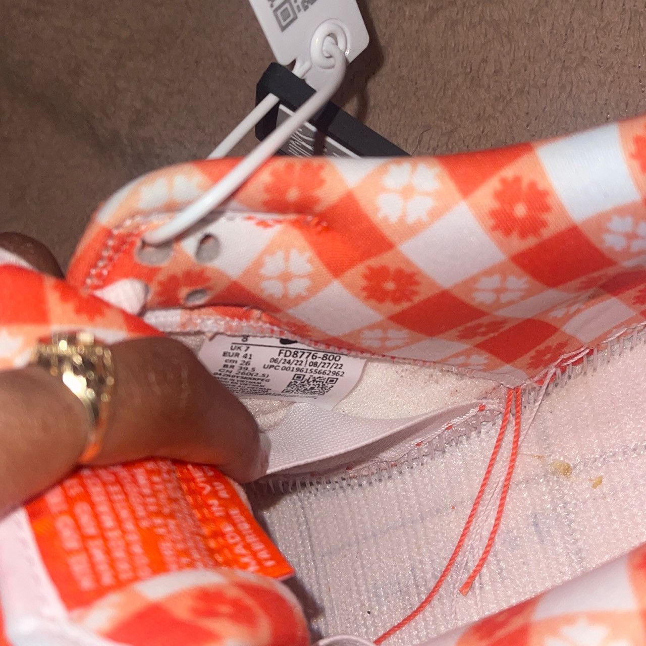 Nike Orange lobster Size US 8 / EU 41 - 8 Thumbnail