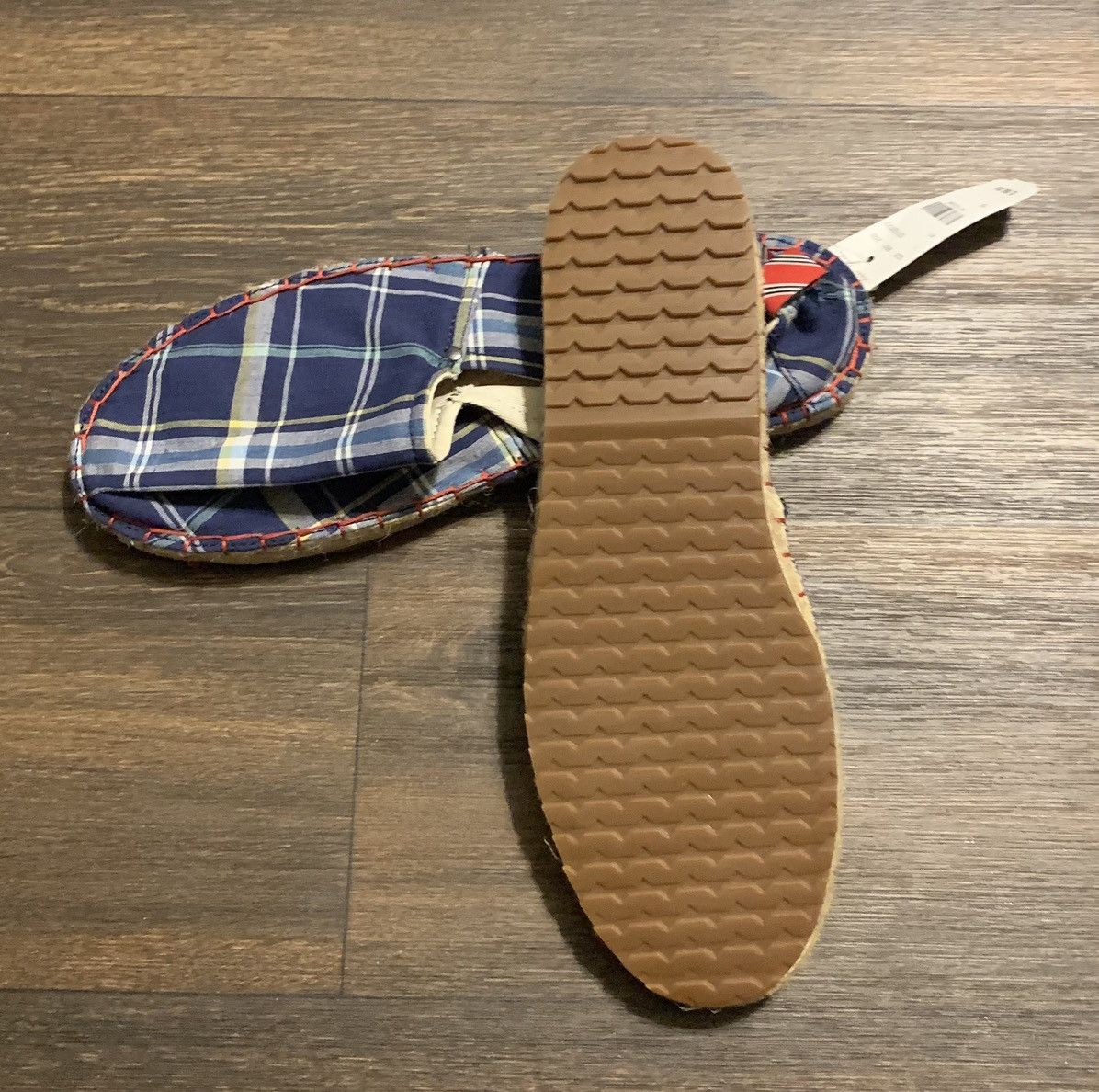 Brooks Brothers Brooks Brothers Madras Canvas Espadrilles Size US 9 / EU 42 - 4 Thumbnail