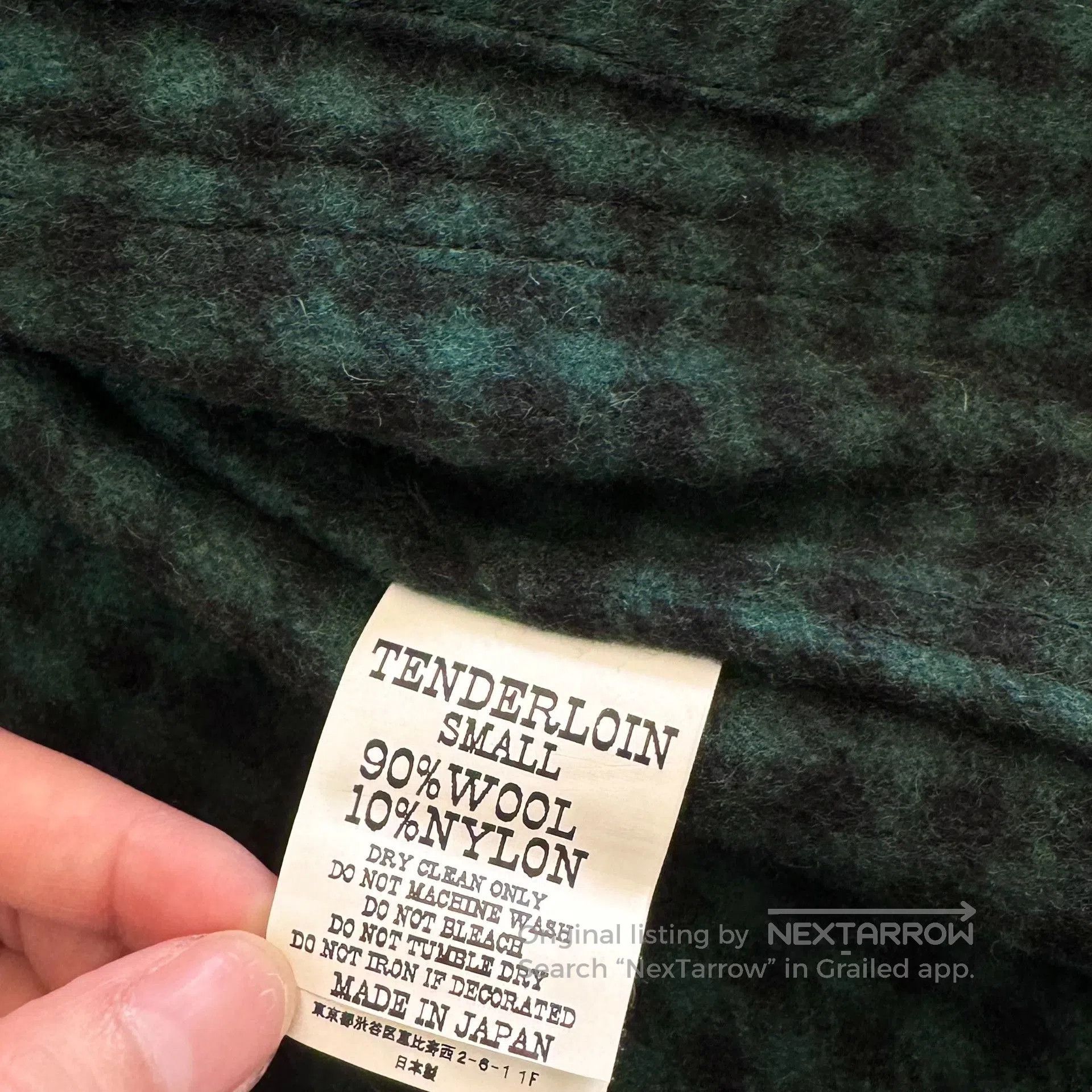 Vintage Wool Houndstooth Lumberjack Jacket. Size US S / EU 44-46 / 1 - 6 Thumbnail