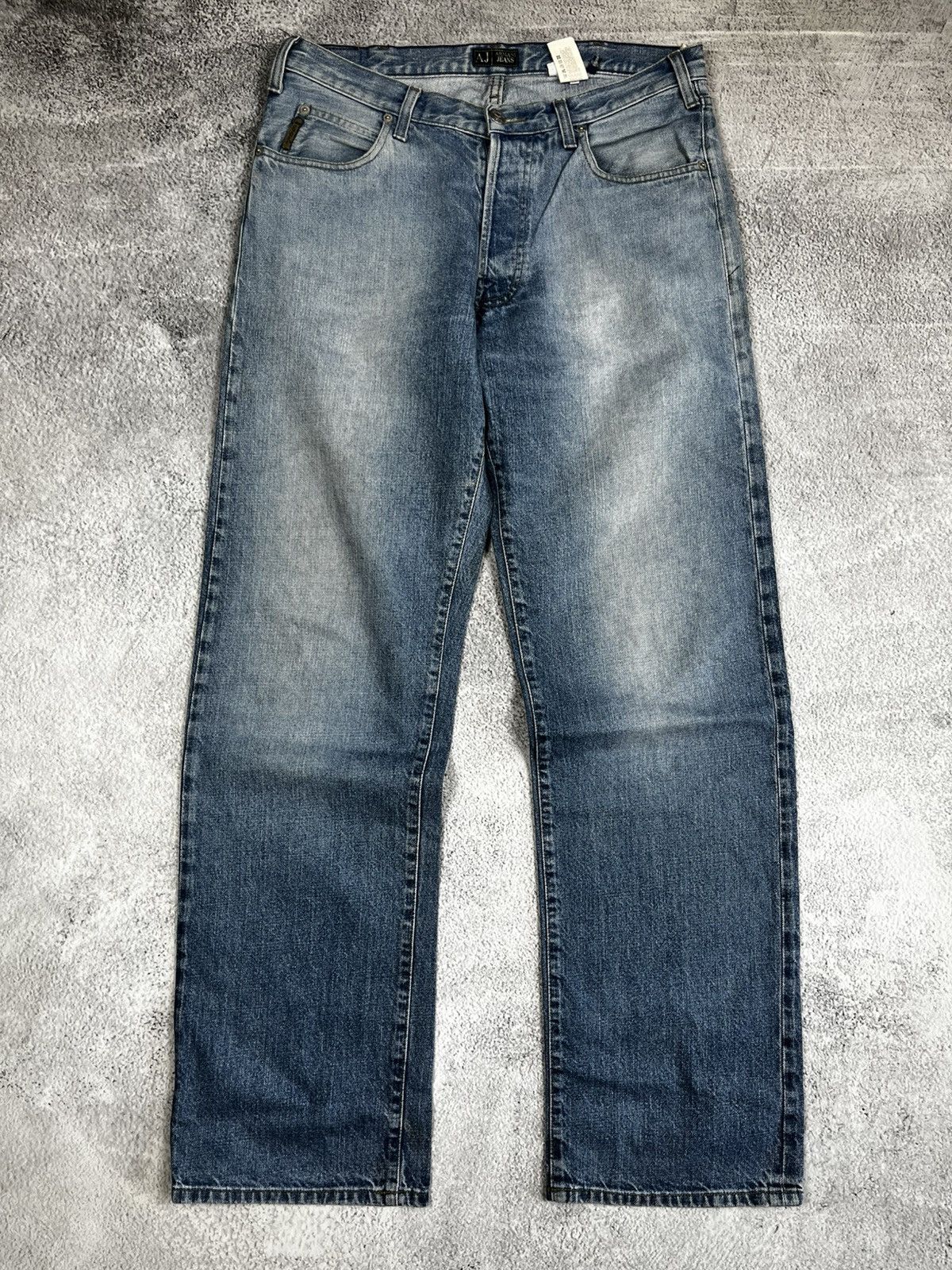 Giorgio Armani Armani denim vintage pants size 34 Size US 34 / EU 50 - 1 Thumbnail