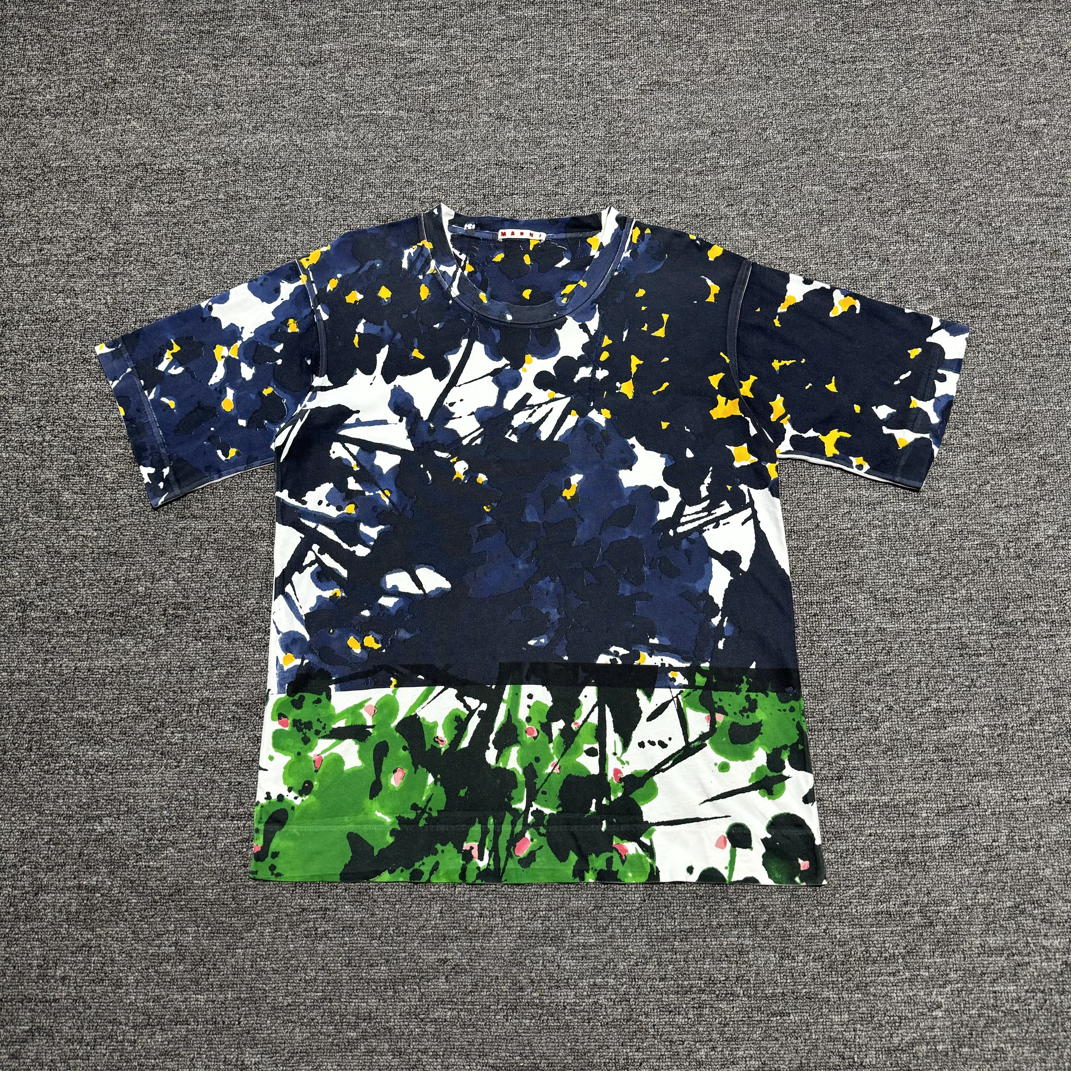 Marni Marni Multicolor Print Tee Size US M / EU 48-50 / 2 - 1 Thumbnail