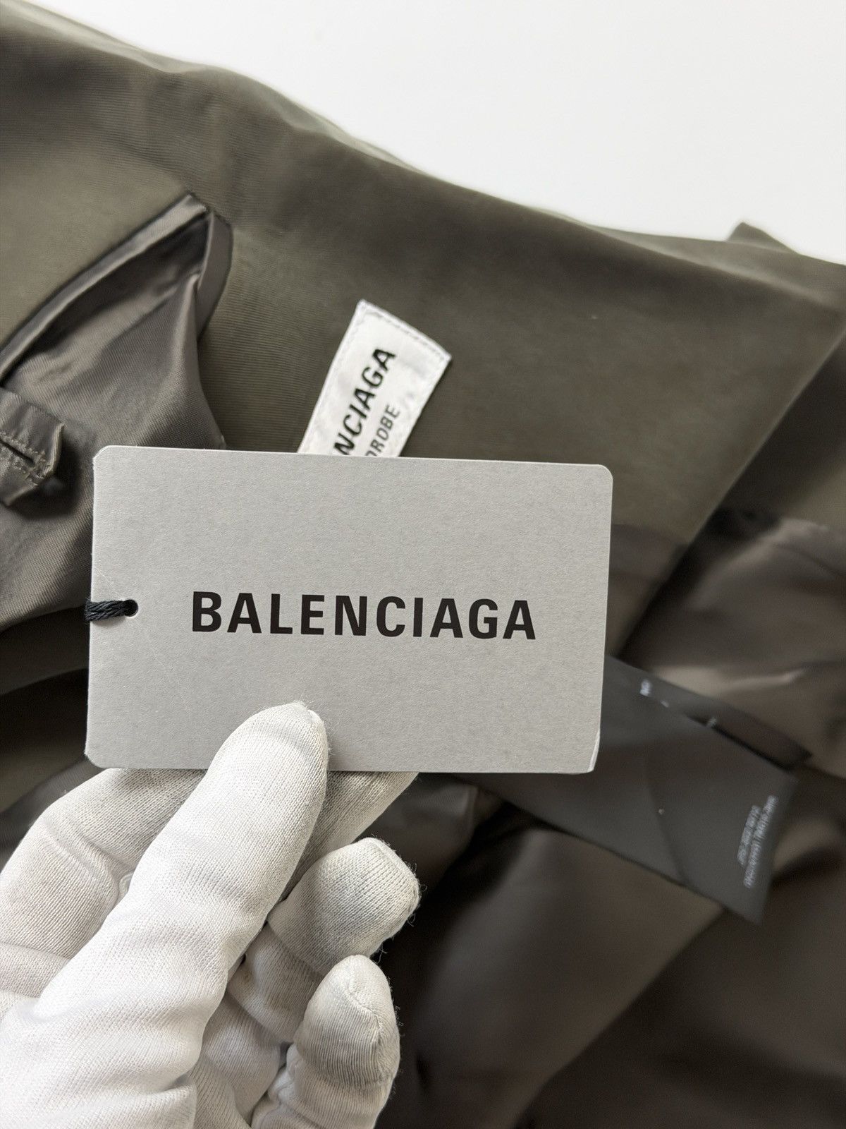 Balenciaga Balenciaga Oversized Wardrobe Stretch Fluid Tailored Blazer Size 40S - 15 Thumbnail