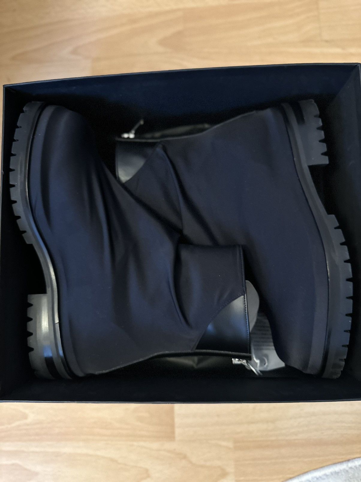 image of 424 On Fairfax 424 Boots in Black, Men's (Size 10)