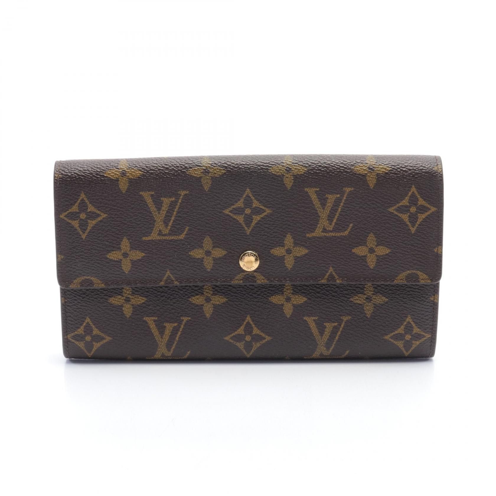 Louis Vuitton Louis Vuitton Monogram Sarah Wallet Canvas Long Wallet M61726 in Great Condition Size ONE SIZE - 1 Thumbnail