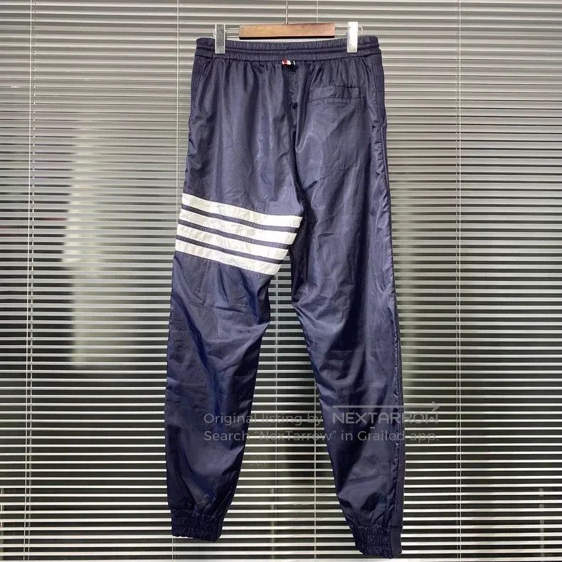 Thom Browne Thom Browne size 2 Relaxed Fit Dress Pants Navy Blue Size US 30 / EU 46 - 2 Thumbnail