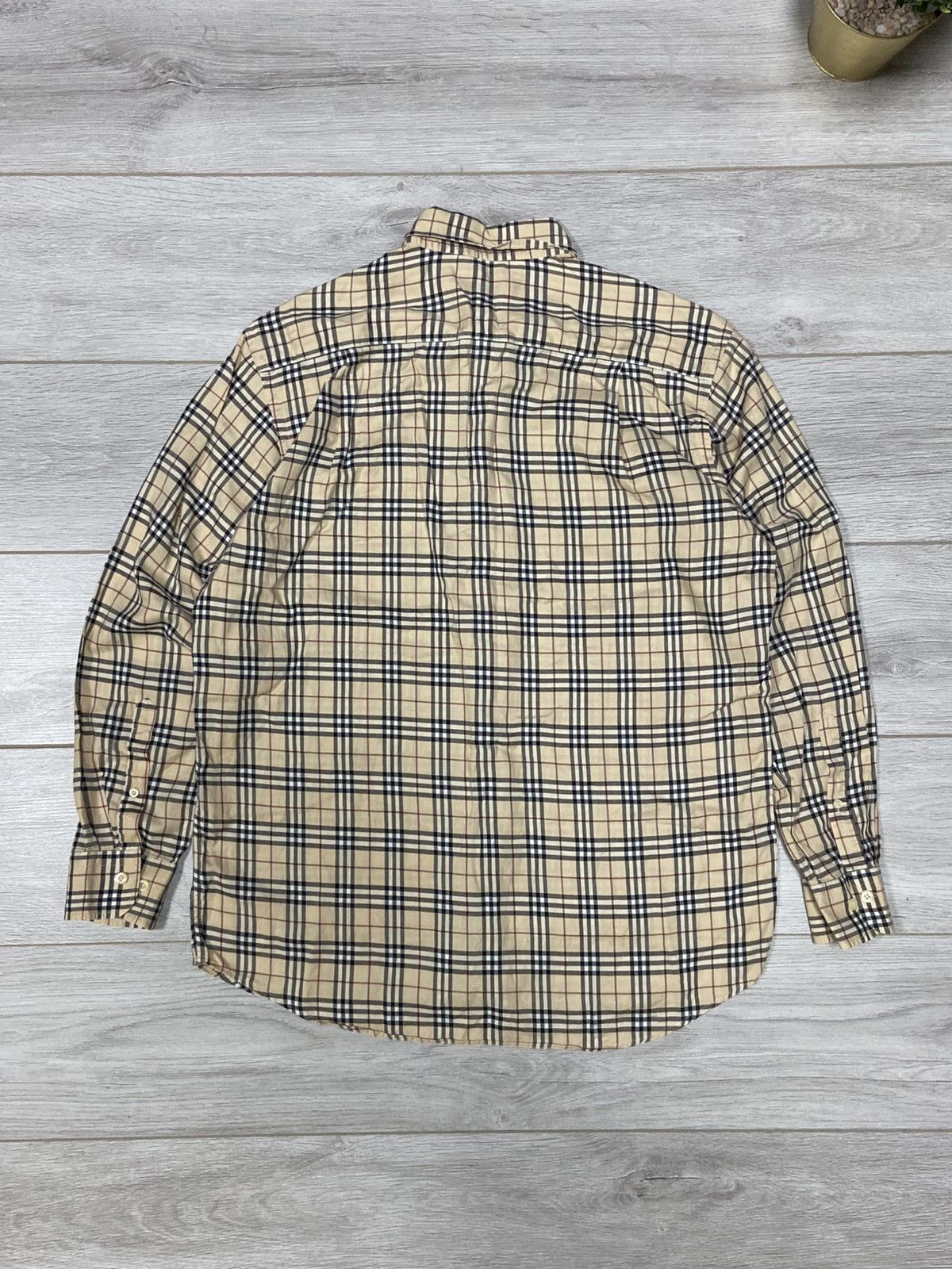 Burberry Burberry Brit shirt nova check overprint vintage Size US L / EU 52-54 / 3 - 8 Thumbnail