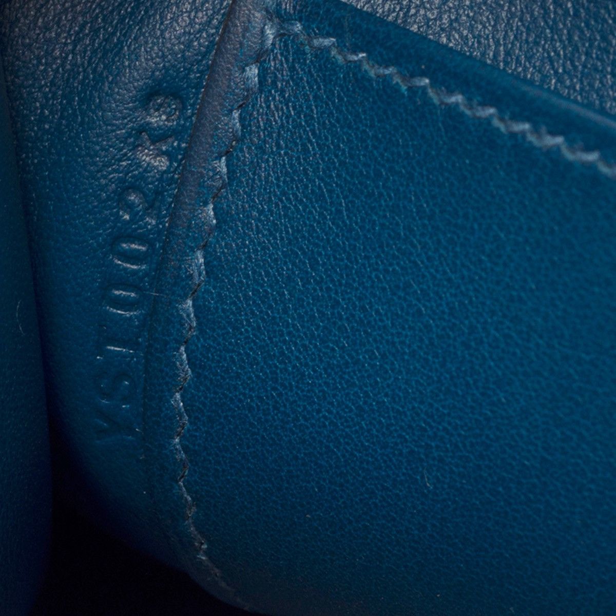 Hermes HERMES Kelly Mini in Blue Leather Size ONE SIZE - 9 Thumbnail