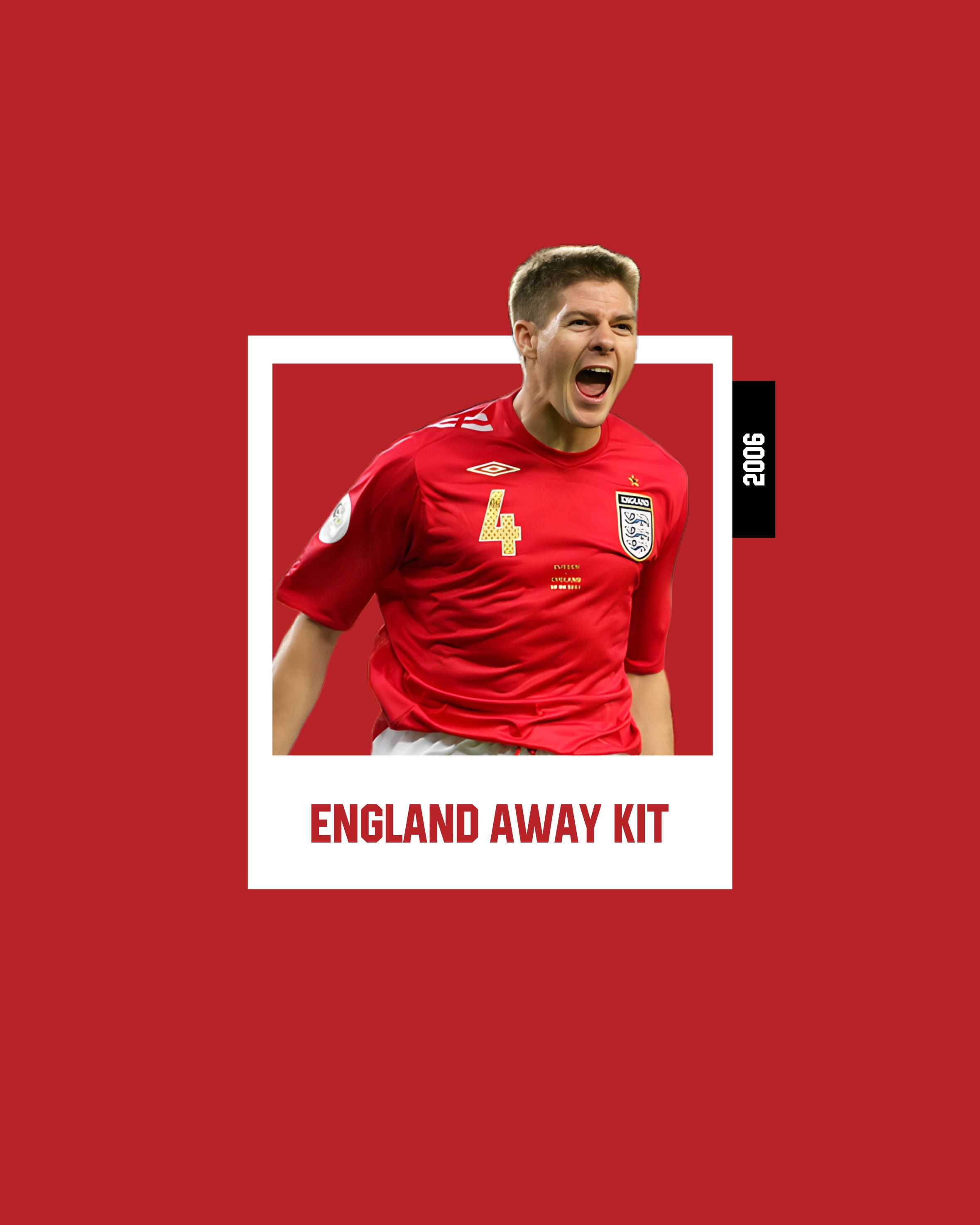 Umbro England Away Kit 2006 Size US M / EU 48-50 / 2 - 8 Thumbnail