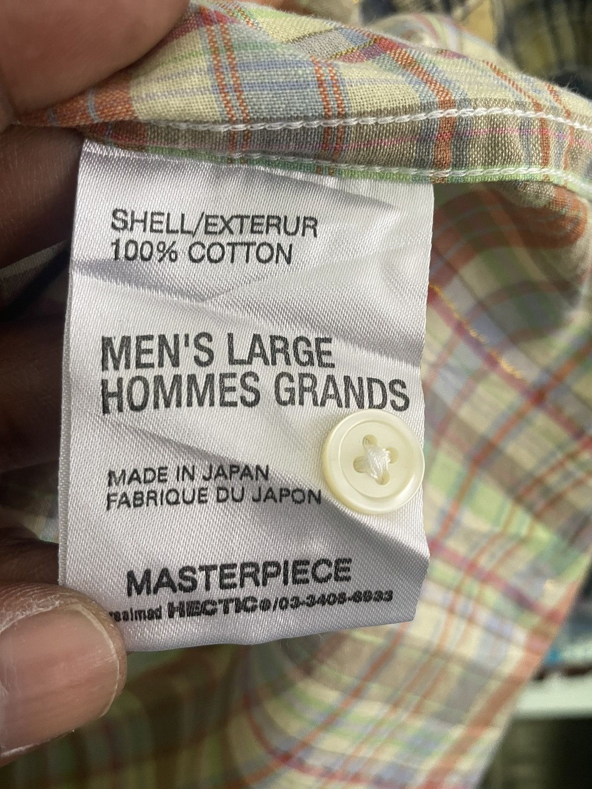 MasterPiece Vintage Masterpiece Pocket Shirt Size US L / EU 52-54 / 3 - 8 Thumbnail