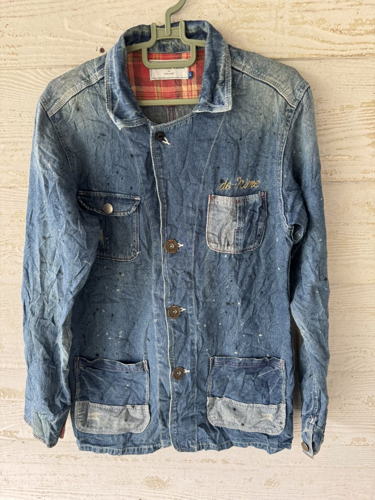 Denime VINTAGE DENIME PAINTER JACKET JEANS Size US M / EU 48-50 / 2 - 1 Thumbnail